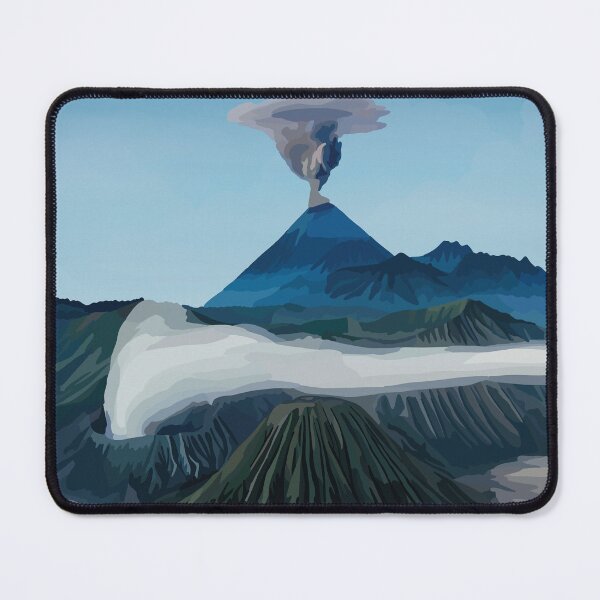 Item preview, Hawai'i Volcanoes National Park Digital Illustration designed and sold by lozdavis.