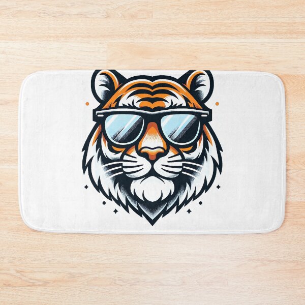 Item preview, tiger with sunglasses designed and sold by panshop20.