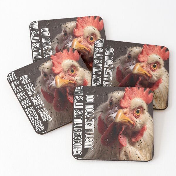 Item preview, My Chicken Tilts It's Head Just Like You Do designed and sold by LuNkyRose.