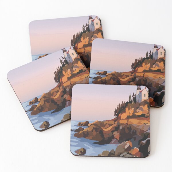 Item preview, Acadia National Park Digital Illustration designed and sold by lozdavis.