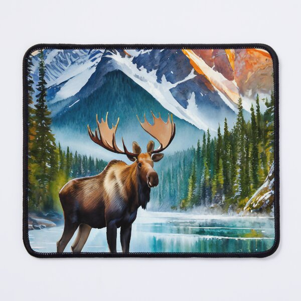 Item preview, Jasper National Park Canada Digital Illustration designed and sold by lozdavis.
