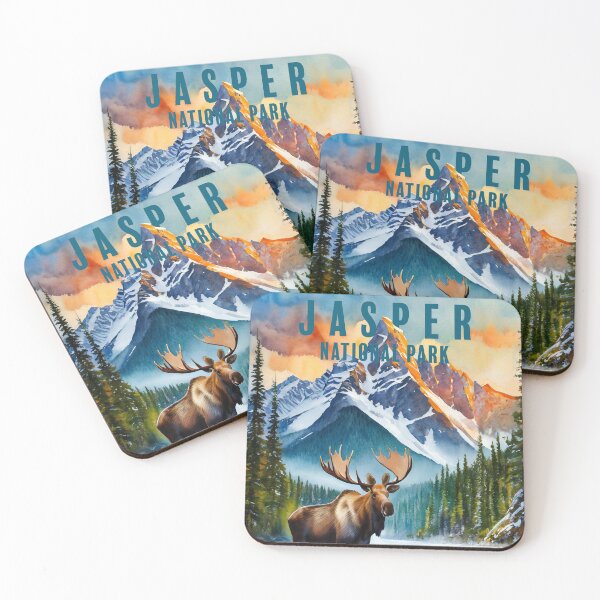 Item preview, Jasper National Park Canada Digital Illustration designed and sold by lozdavis.