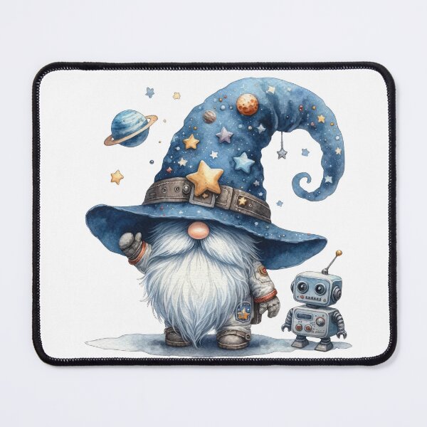 Item preview, Cute Astronaut Gnome and Space designed and sold by Magnuna.
