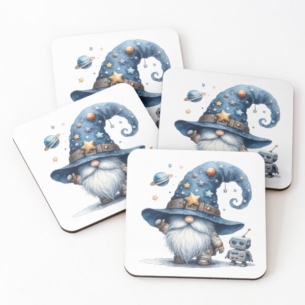 Item preview, Cute Astronaut Gnome and Space designed and sold by Magnuna.