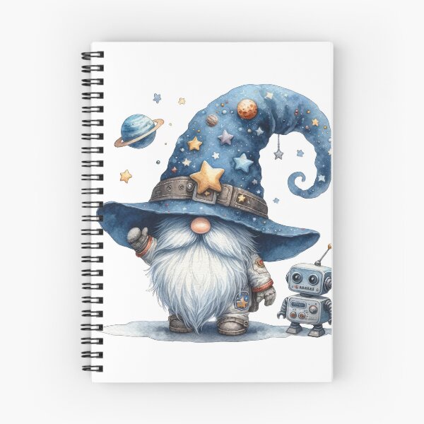 Aperçu de l'œuvre Gnome astronaute mignon et espace créée et vendue par Magnuna.