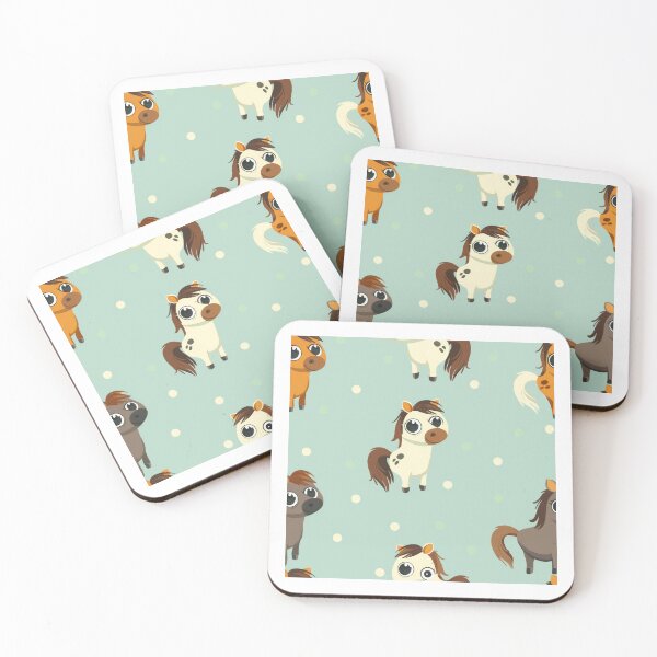 Item preview, Cute Cartoon Horse Pattern for Kids designed and sold by PICbyFemke.