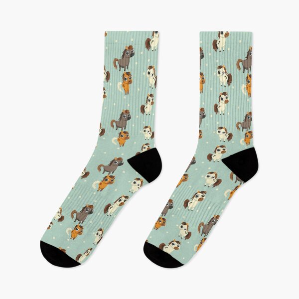 Item preview, Cute Cartoon Horse Pattern for Kids designed and sold by PICbyFemke.