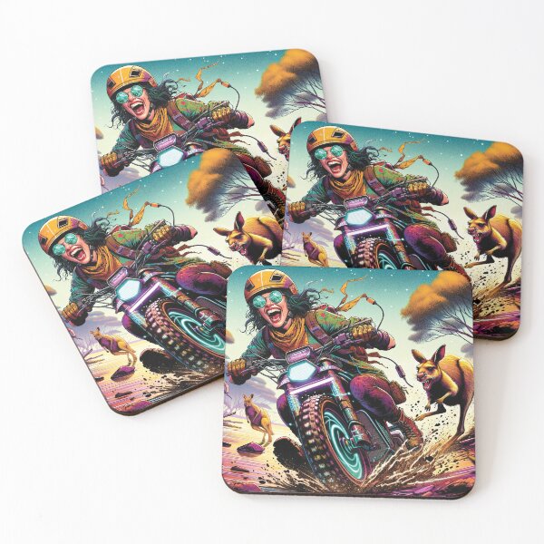 Item preview, MUD E-Bike Cartoon Jigsaw designed and sold by Random Designs.
