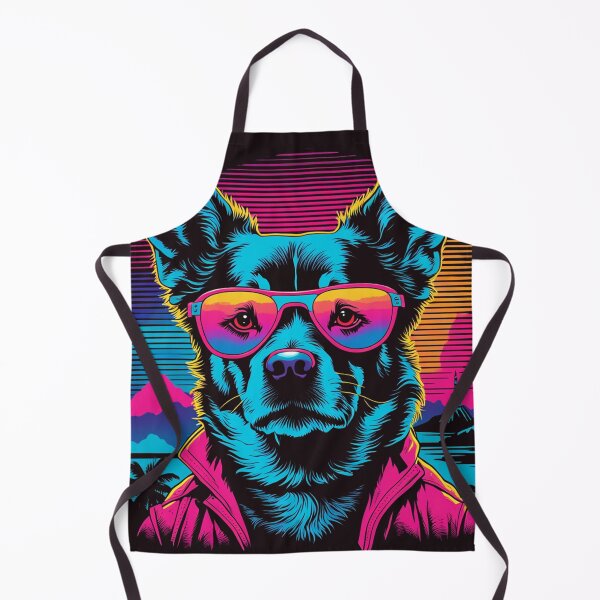 Item preview, When your little dog adopts glasses, each visit to the park is an outdoor fashion experience, with bouncing paws and shiny lenses under the sun. designed and sold by Pulsant Paintings.