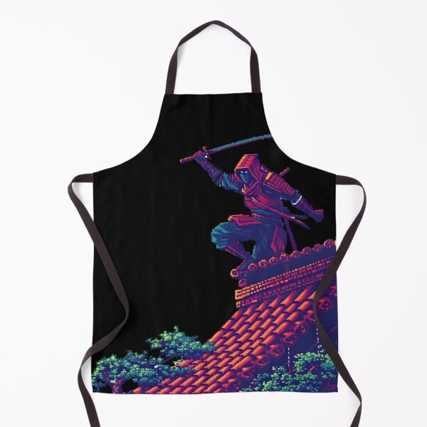 Item preview, Rooftop Ninja Pixel Art designed and sold by LynZorArts.