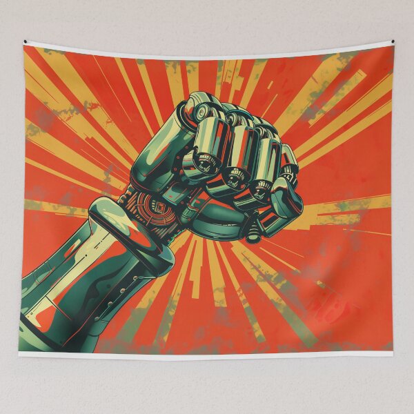 Item preview, when the machines rebel designed and sold by PricklyPeanut.