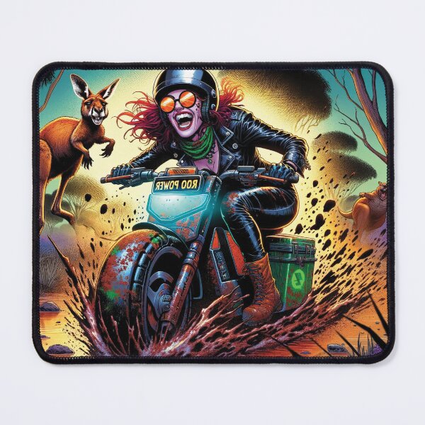 Item preview, Another MUD E-Bike Cartoon Jigsaw designed and sold by Random Designs.