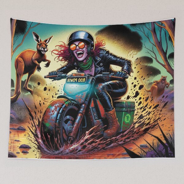 Item preview, Another MUD E-Bike Cartoon Jigsaw designed and sold by Random Designs.