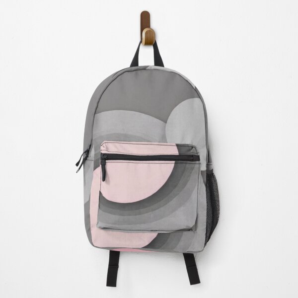 Item preview, RogerPattern - "Soft Elegance: Gray and Pink Circle Print" designed and sold by RogerPattern.