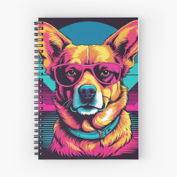 Item preview, Canine glasses the key to unlocking the charm potential in your furry friend's eyes, turning simple gazes into powerful statements designed and sold by Pulsant  Paintings.