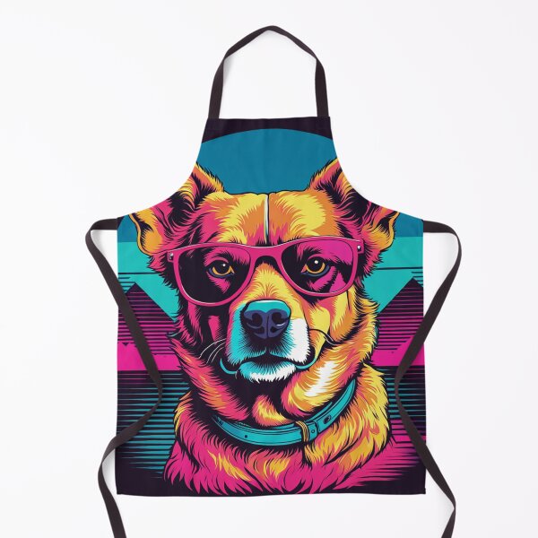 Item preview, Canine glasses the key to unlocking the charm potential in your furry friend's eyes, turning simple gazes into powerful statements designed and sold by Pulsant  Paintings.