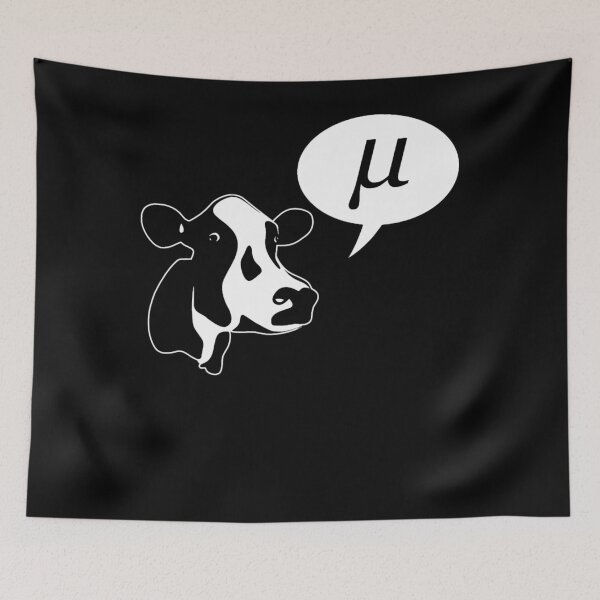 Item preview, Scientific Cow Goes Mu designed and sold by LisaMclaughl.
