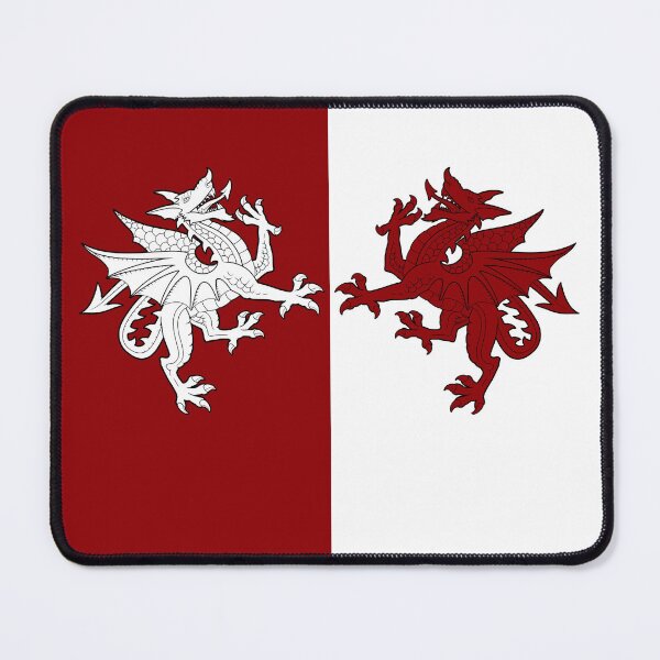 Item preview, Red & White Welsh Dragons designed and sold by Rhys Prosser.