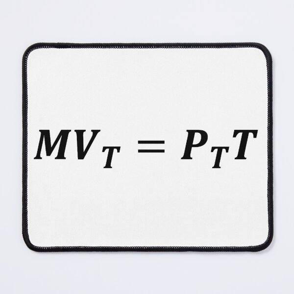 Item preview, equation of exchange, monetary economics designed and sold by NoetherSym.