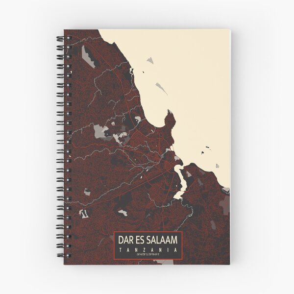 Item preview, Dar es Salaam City Map of Tanzania - Vector designed and sold by deMAP.
