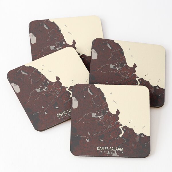Item preview, Dar es Salaam City Map of Tanzania - Vector designed and sold by deMAP.