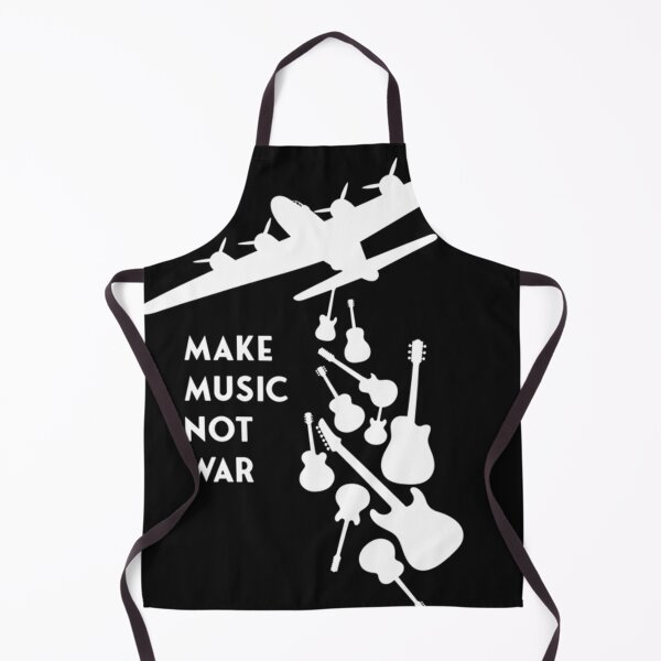 Item preview, Banksy Make Music Not War White designed and sold by Lorenaodejj.
