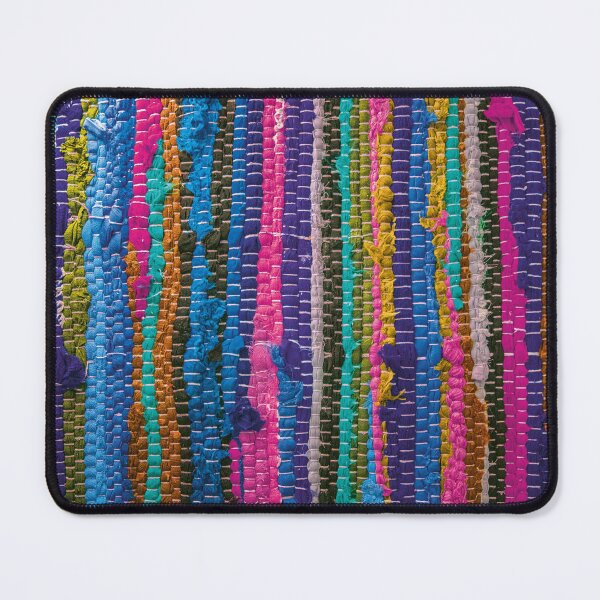 Item preview, colorful carpet, fabric designed and sold by Mauswohn.