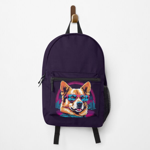 Item preview, When your little dog adopts glasses, each moment of relaxation becomes a stylish retreat, with ears and lenses adding a touch of sophistication designed and sold by Pulsant  Paintings.