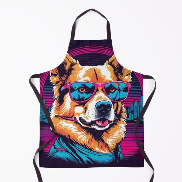 Item preview, When your little dog adopts glasses, each moment of relaxation becomes a stylish retreat, with ears and lenses adding a touch of sophistication designed and sold by Pulsant Paintings.