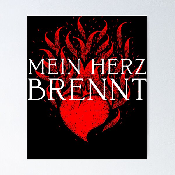 Item preview, Mein Herz Brennt designed and sold by SamanthaChri.