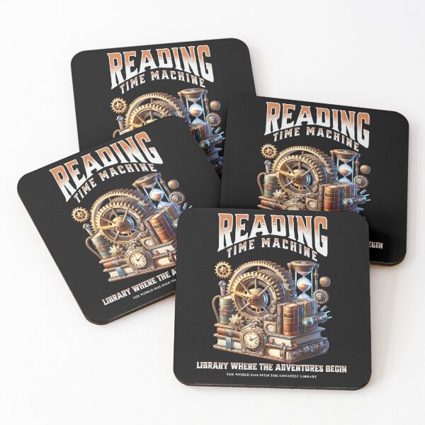 Item preview, Library Where The Adventures Begin - Reading time machine designed and sold by JansenGS.