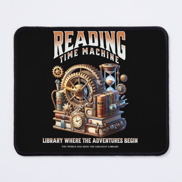Item preview, Library Where The Adventures Begin - Reading time machine designed and sold by JansenGS.