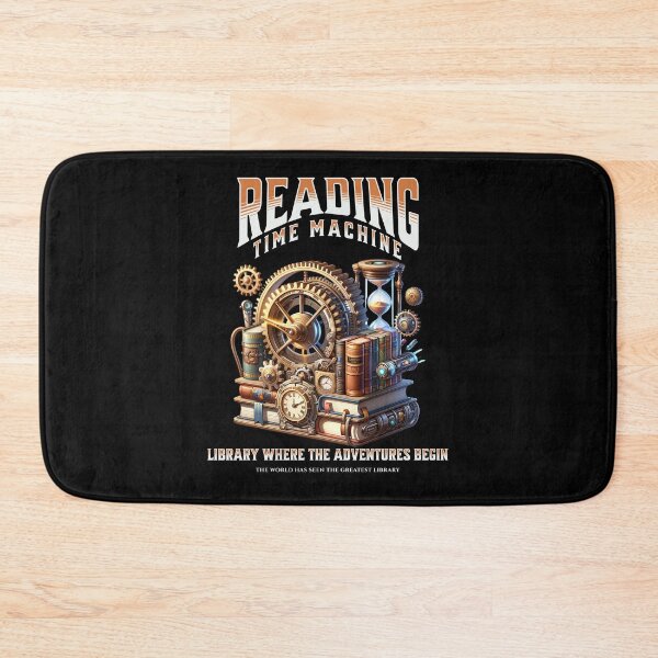 Item preview, Library Where The Adventures Begin - Reading time machine designed and sold by JansenGS.