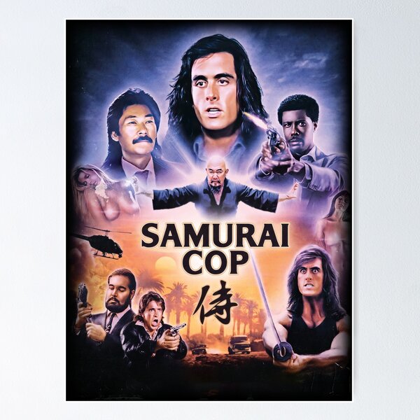 Item preview, Samurai Cop HD designed and sold by Retr0Tshirts.