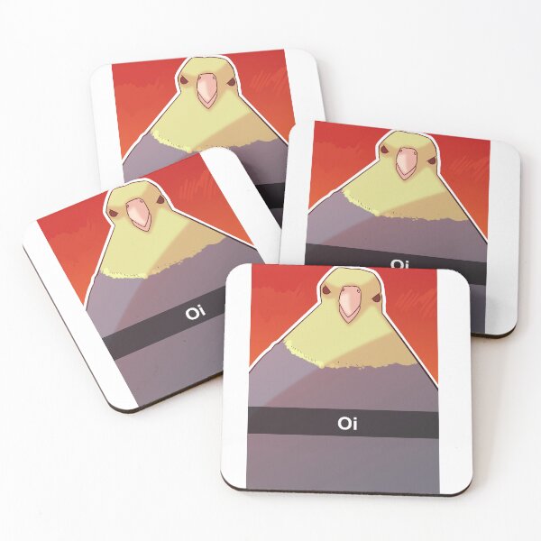 Item preview, funny bird meme said "Oi" designed and sold by A_fishhh.