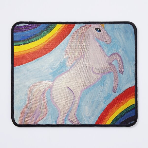 Item preview, Unicorn with Rainbows designed and sold by Oregon333.