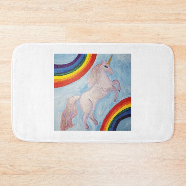 Item preview, Unicorn with Rainbows designed and sold by Oregon333.