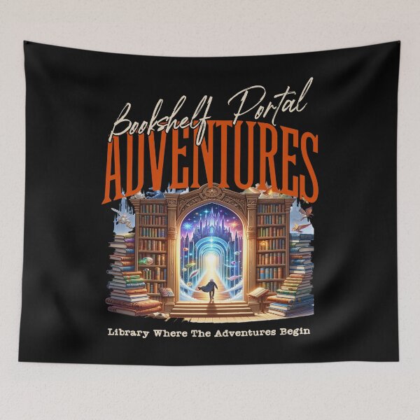 Item preview, Library Where The Adventures Begin - Bookshelf portal adventures designed and sold by JansenGS.