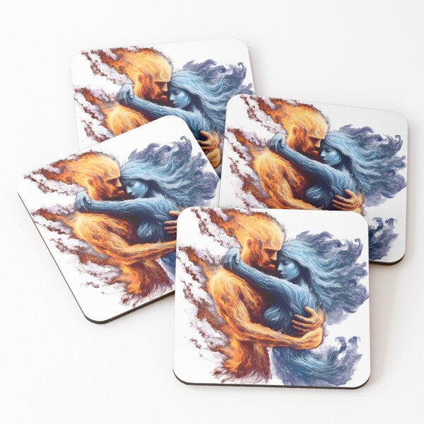 Item preview, Elemental Embrace of water and fire designed and sold by CoolVisionStd.