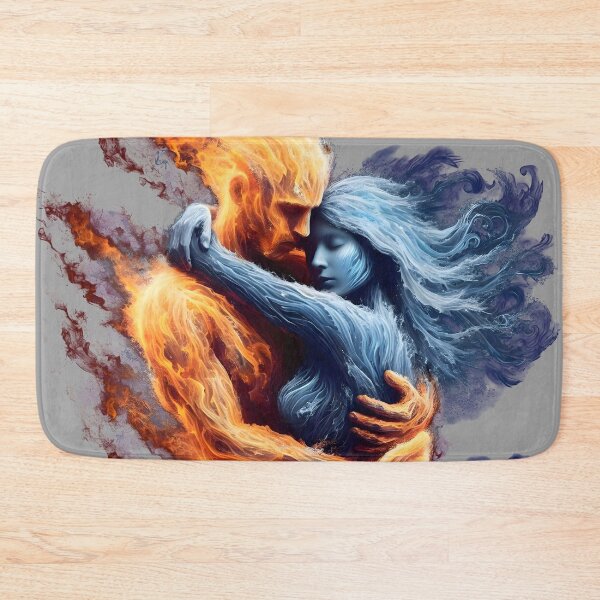 Item preview, Elemental Embrace of water and fire designed and sold by CoolVisionStd.