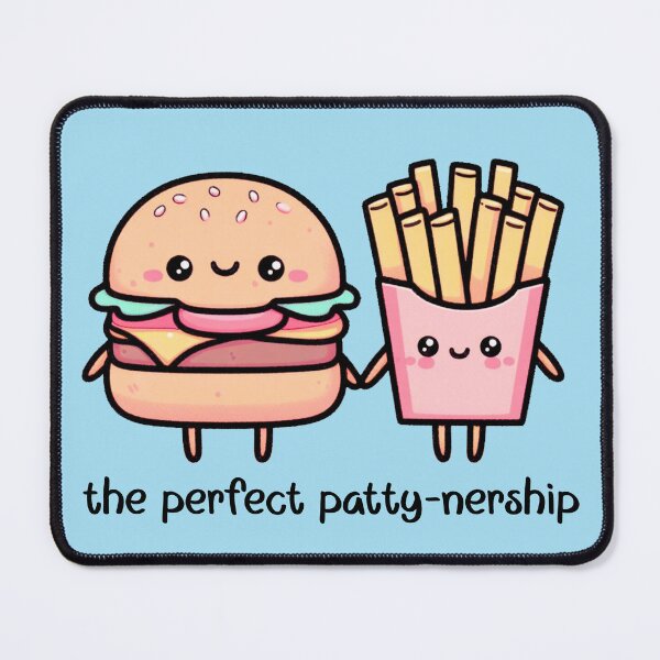Item preview, The perfect patty-nership designed and sold by MadebyTommy.