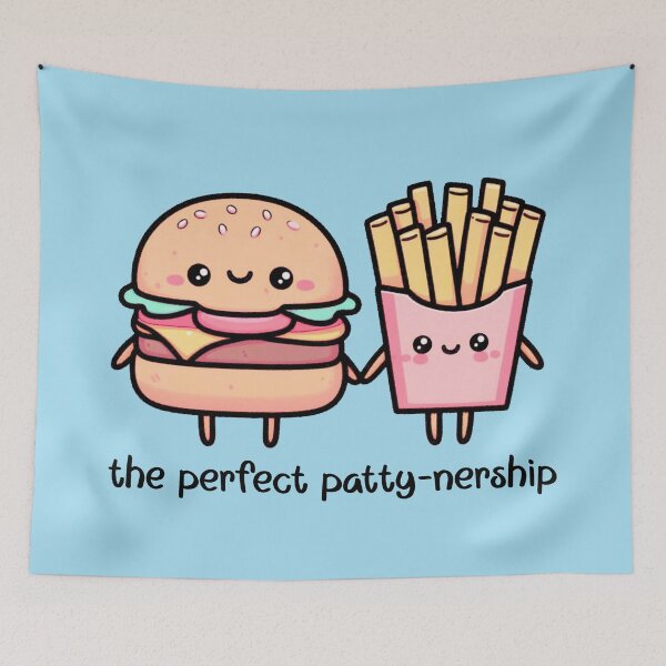 Item preview, The perfect patty-nership designed and sold by MadebyTommy.