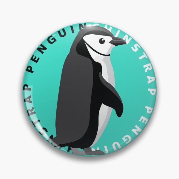 Item preview, Chinstrap Penguin Bird Cartoon Character designed and sold by SUPERHERON.