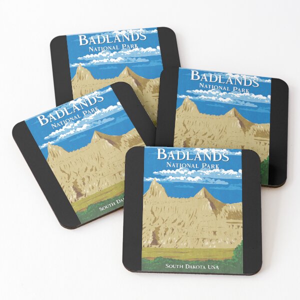 Item preview, Badlands National Park Poster designed and sold by JordanHolmes.