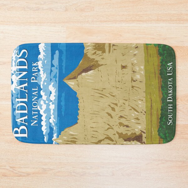Item preview, Badlands National Park Poster designed and sold by JordanHolmes.