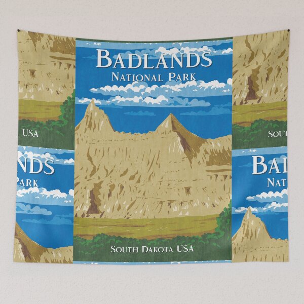Item preview, Badlands National Park Poster designed and sold by JordanHolmes.