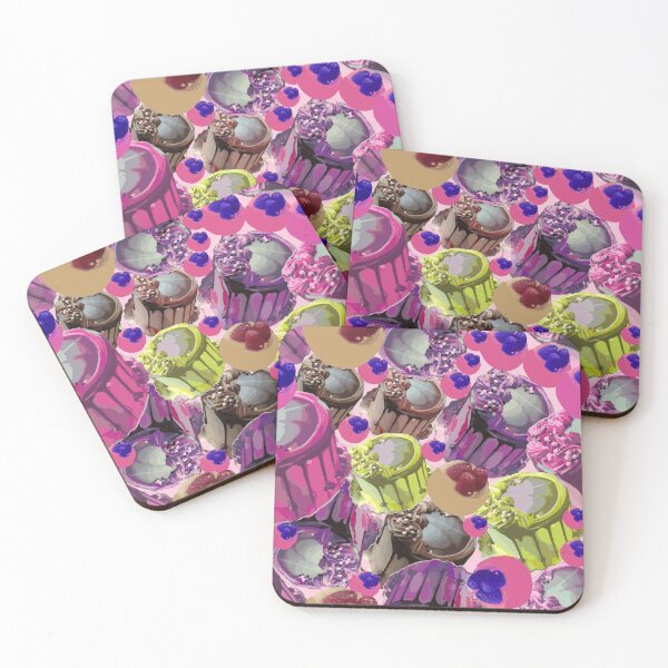 Item preview, Decadent Desserts - Cakes and Cupcakes with frosting - Repeating Pattern designed and sold by Victoria Rose.