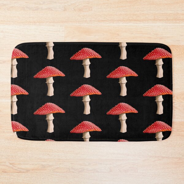 Item preview, Arte digital de fondo negro de seta roja designed and sold by delilahsbubble.