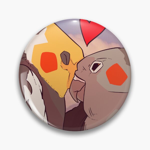 Item preview, two loving bird designed and sold by A_fishhh.
