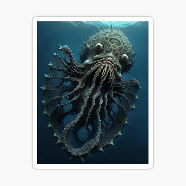 Item preview, Sea Monster designed and sold by KryptonArttz.